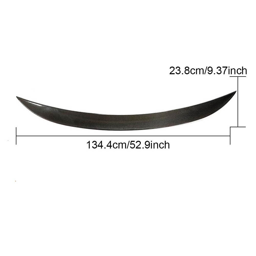 Spoiler (for 2016-2020, Carbon) for Mercedes SLK R172 2011-2016 - image 5