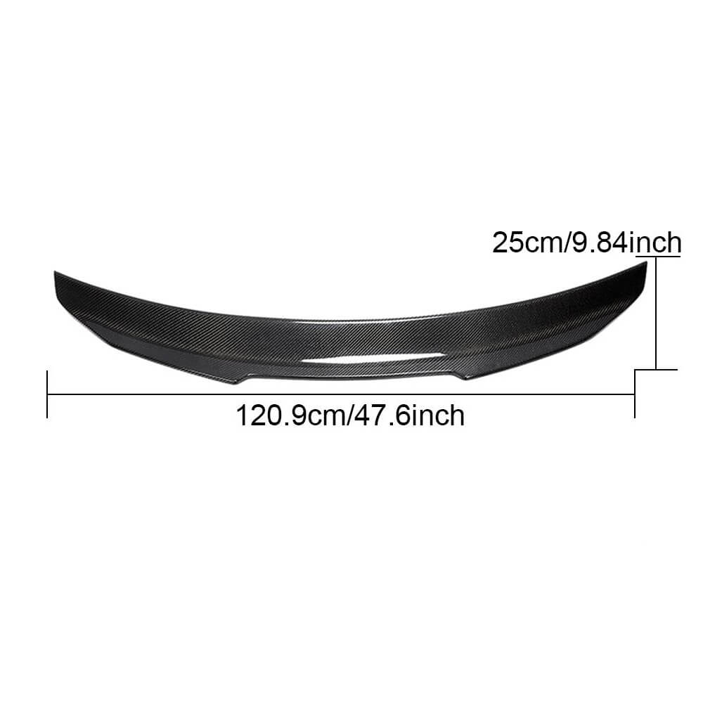 Spoiler V3 (for Base 2011-2015, Carbon) for Audi A4 B8 2007-2015 - image 5