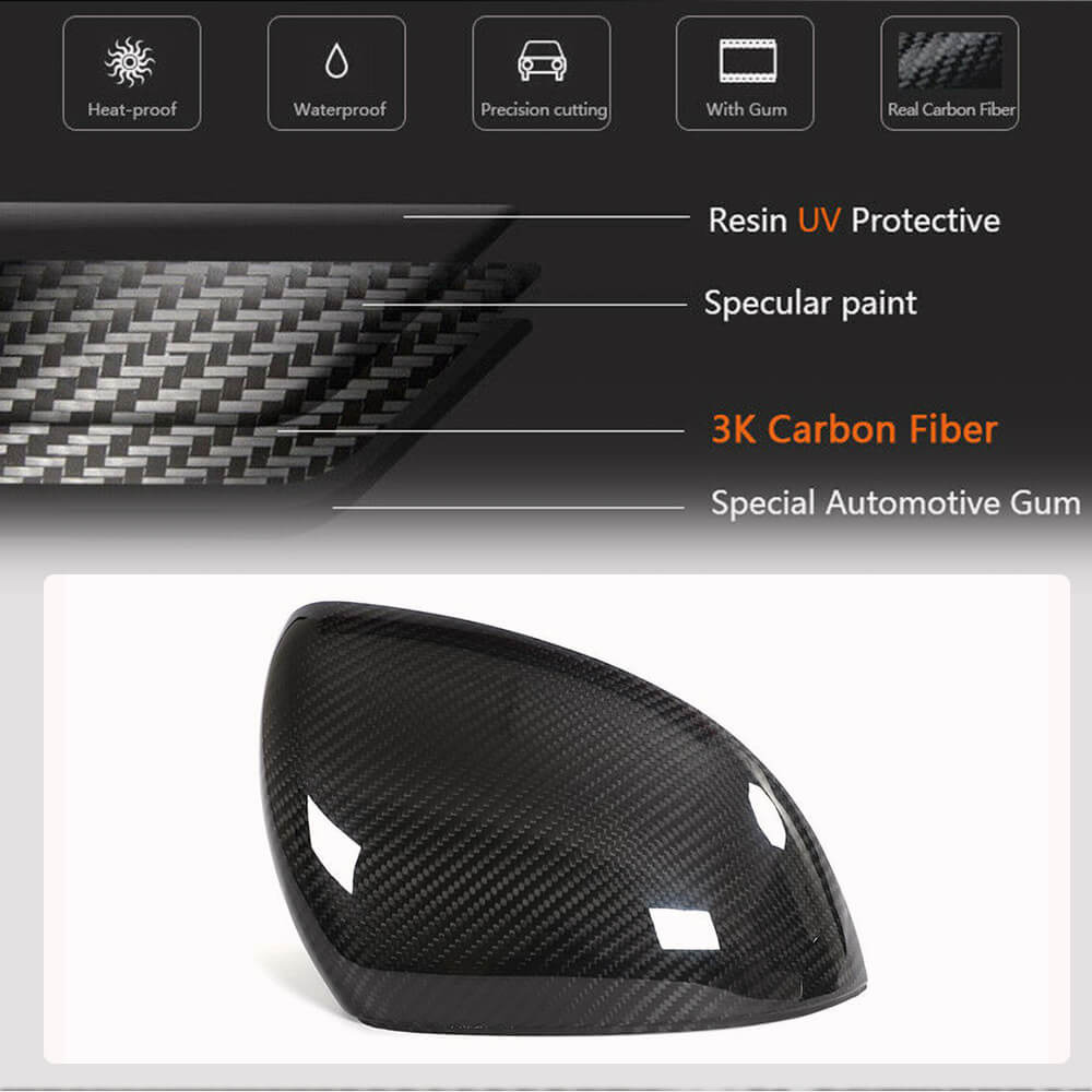 Mirror covers (Carbon) for Mercedes S-class W223 - image 5