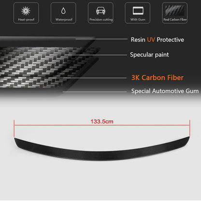 Spoiler (Carbon) for Mercedes SLK R172 2011-2016 - image 5
