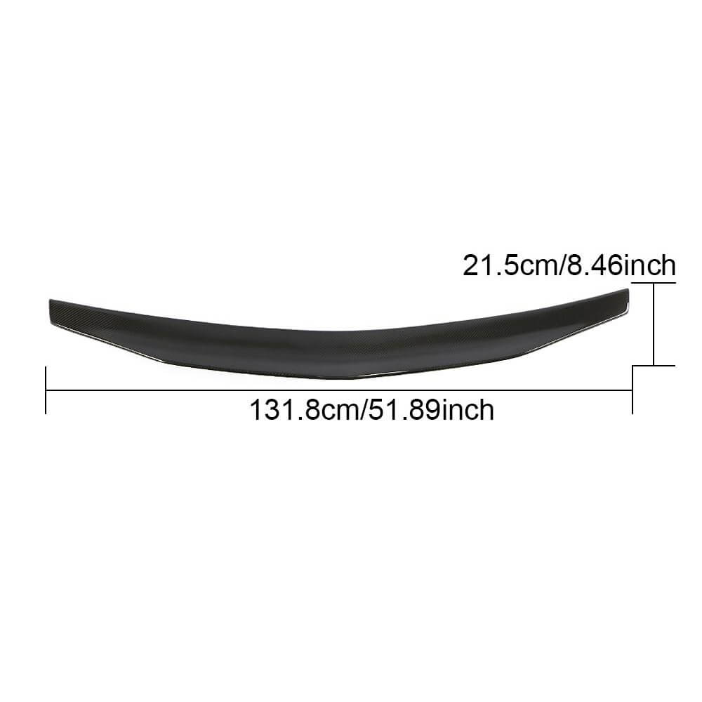 Spoiler V4 (Carbon) for Mercedes E-class W212 2009-2016 - image 5
