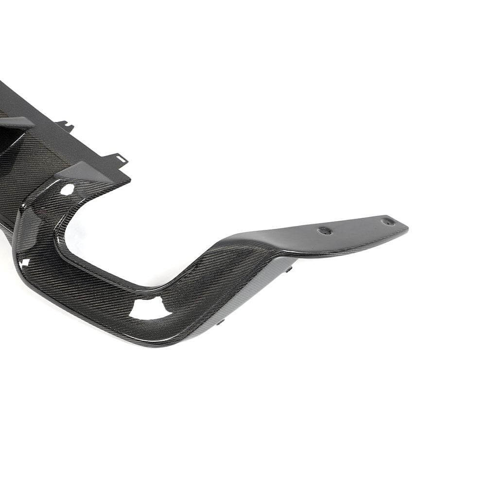 Rear bumper diffuser V2 (for S-Line 2021-2025, Carbon) for Audi A5 2016-2025 - image 5