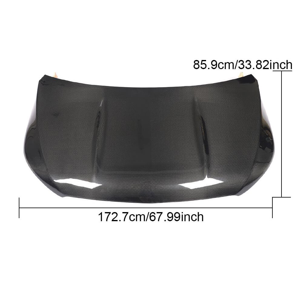 Hood V1 (2014-2019, Carbon) for Mercedes Vito / V-class W447 2014↗ year - image 5