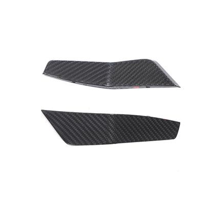 Front bumper air vent covers V2 (for RS7 2018-2022, Dry Carbon) for Audi A7 2018- - image 5