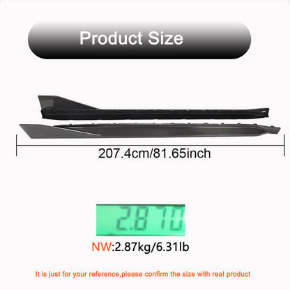 Side Skirts Carbon Fiber (for G82/G83) for BMW 4 series G22/23/26 2020- - image 5