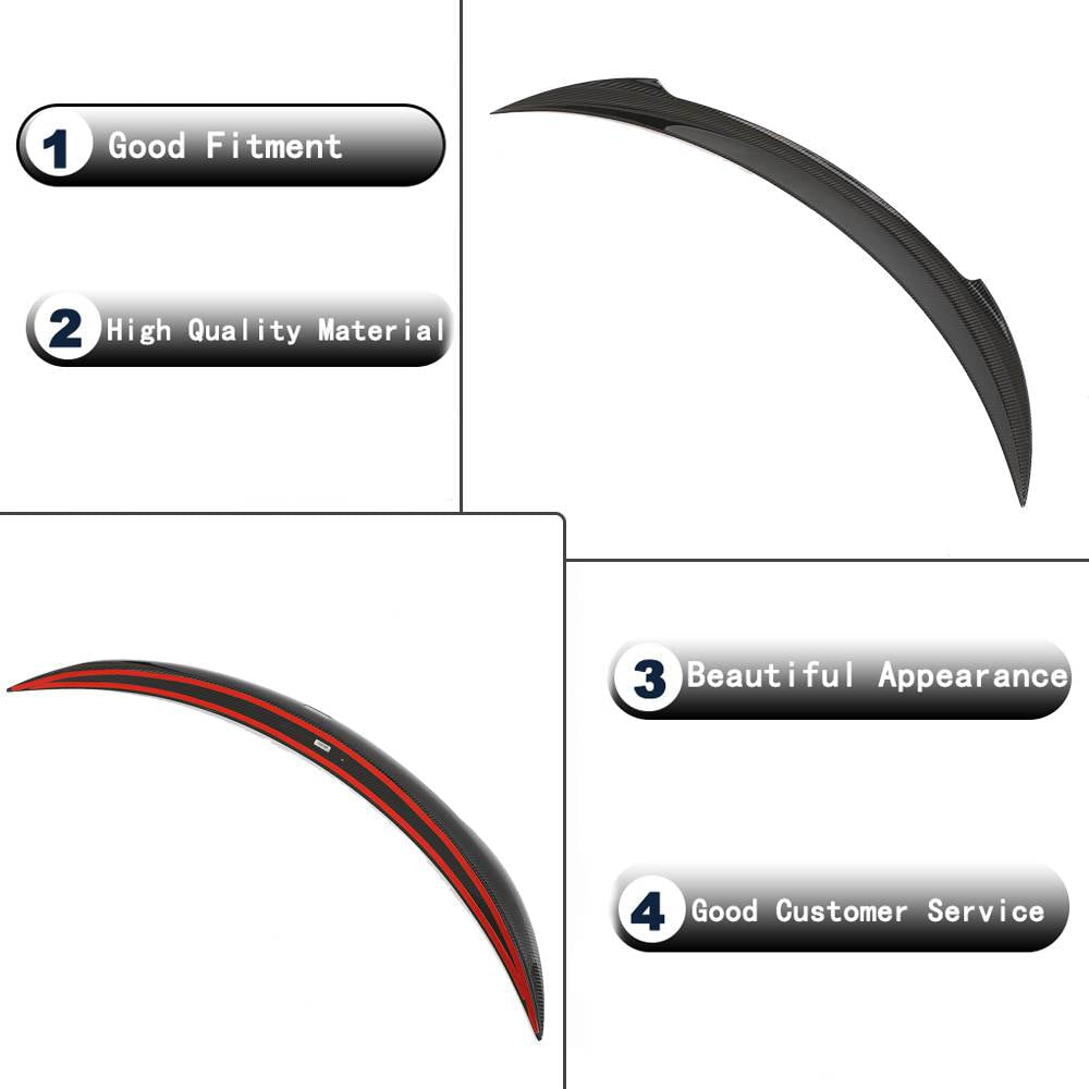 Spoiler V1 (2023+, Carbon) for Tesla Model 3 2017- - image 5