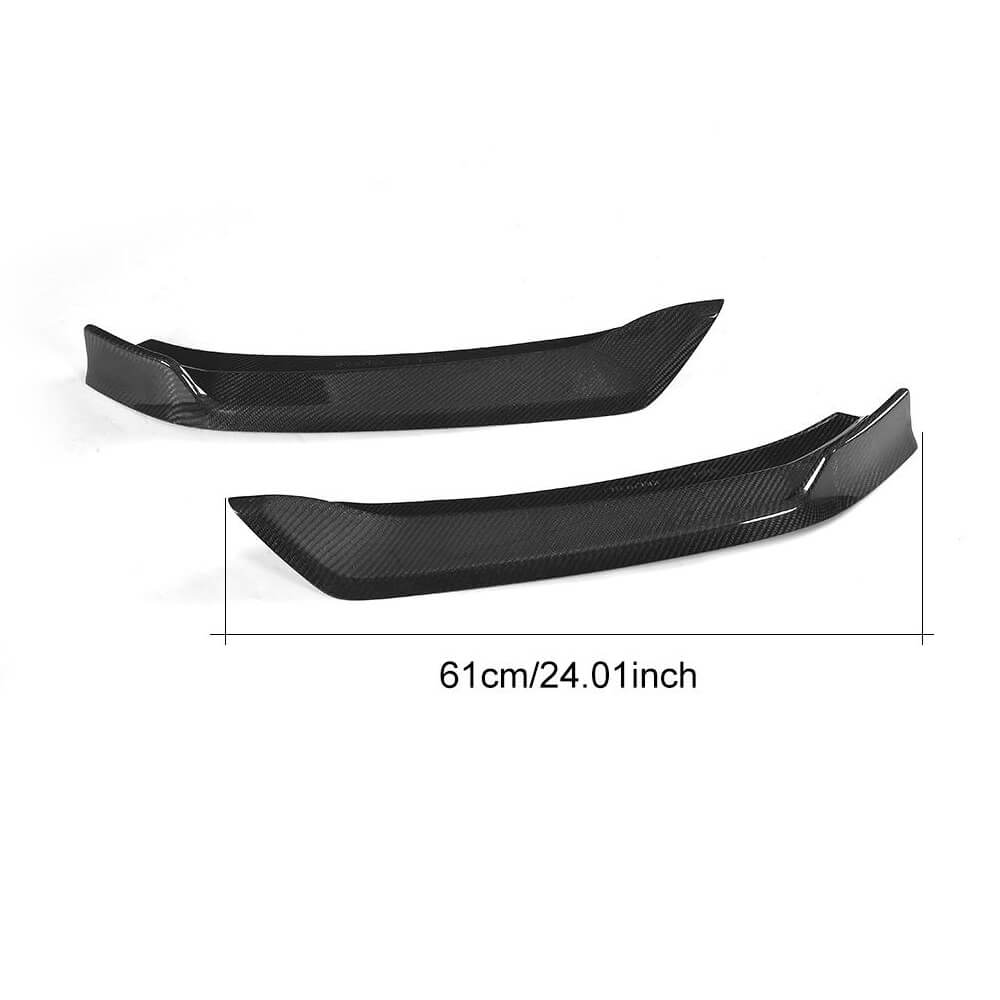 Covers on the front bumper Flap (for Base/S, Carbon) for Maserati Levante - image 5