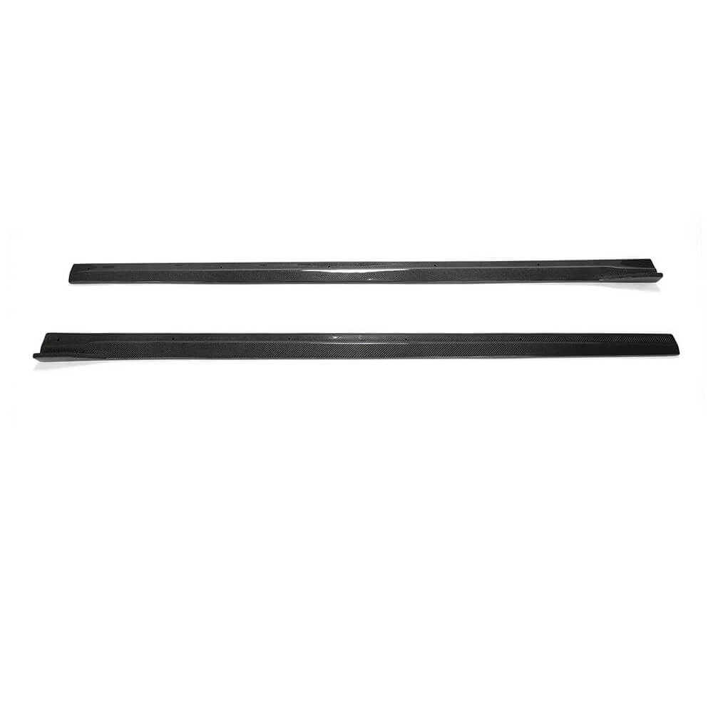 Side Skirt Extensions V2 (for F87, Carbon) for BMW 2 Series F22/F23 2014-2021 - image 5