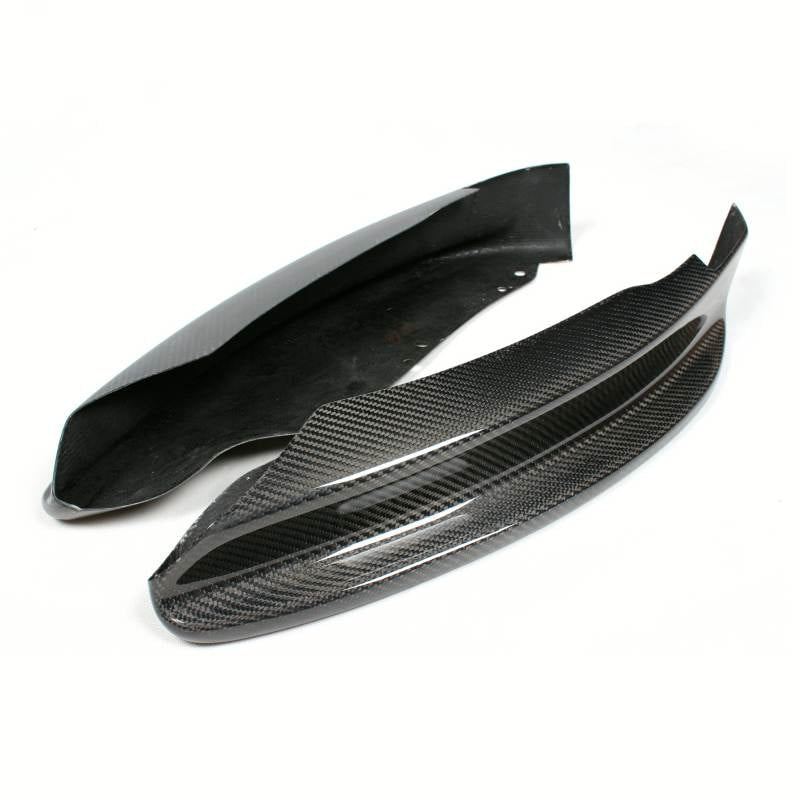 Front Bumper Flap Extensions (for E82/E88 M-Sport, Carbon) for BMW 1 Series E81/82/87/88 2004-2011 - image 5