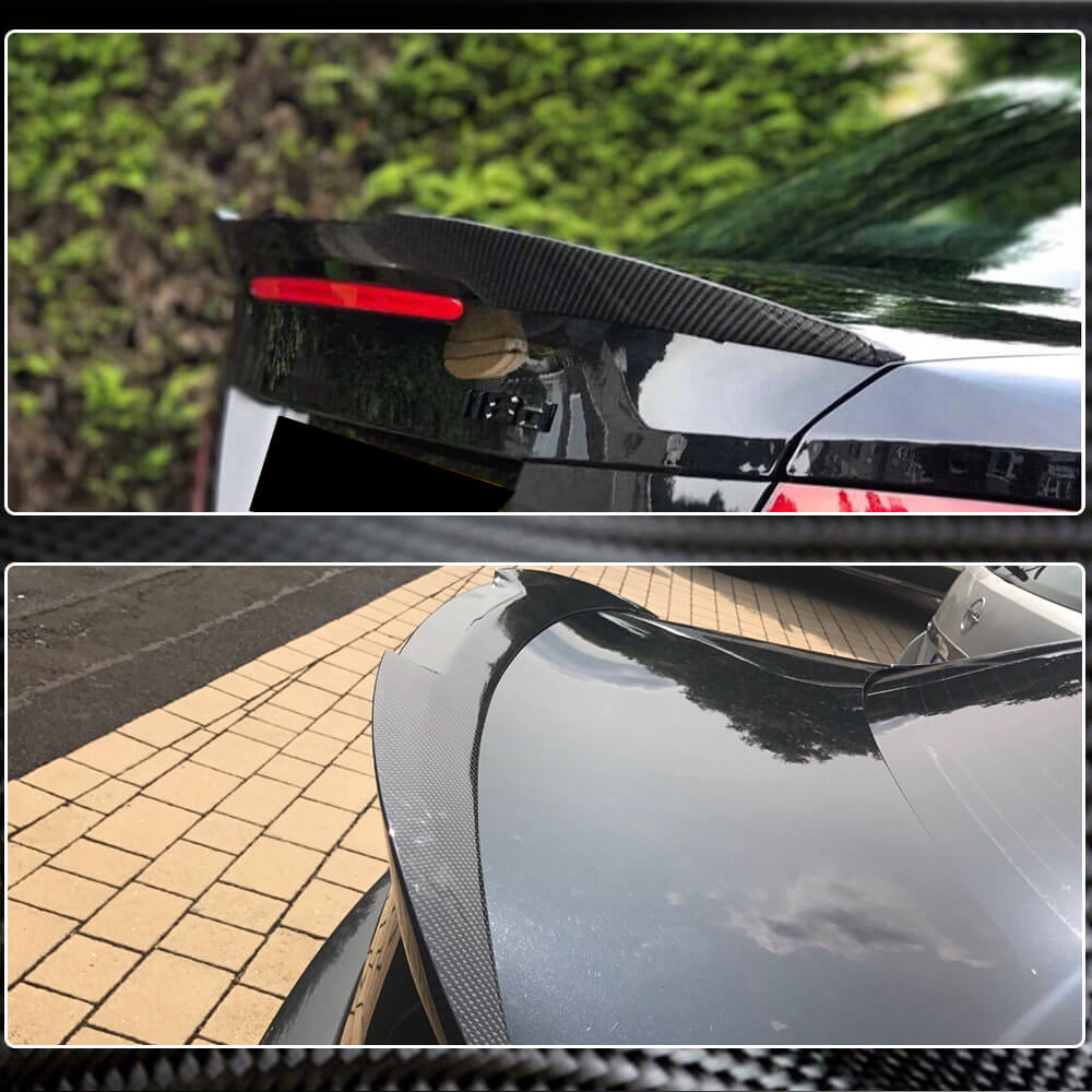 Rear Trunk Spoiler Carbon Fiber (Coupe) for BMW 1 series E81/82/87/88 2004-2011 - image 5