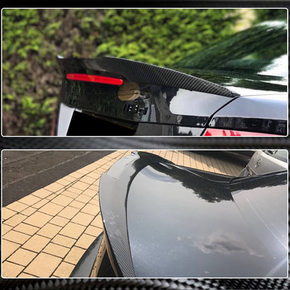 Rear Trunk Spoiler Carbon Fiber (Coupe) for BMW 1 series E81/82/87/88 2004-2011 - image 5