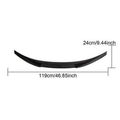 Rear Trunk Spoiler Dry Carbon Fiber V12 (for F82) for BMW 4 series F-32 2012-2020 - image 5