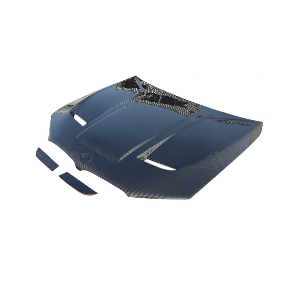 Hood (F90-style, Carbon) for BMW 5 Series G30/31 2017-2023 - image 5