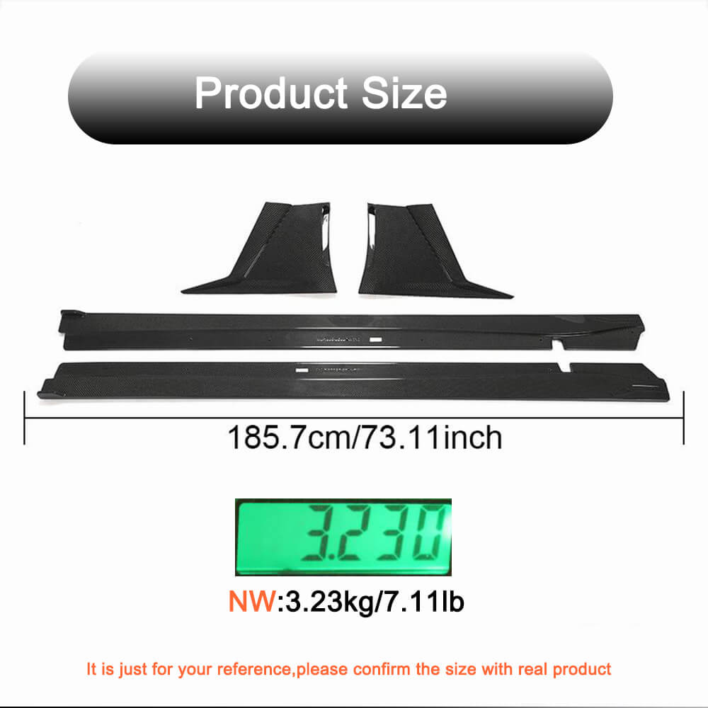 Side Skirts V2 (Carbon) for Subaru BRZ 2021- - image 5