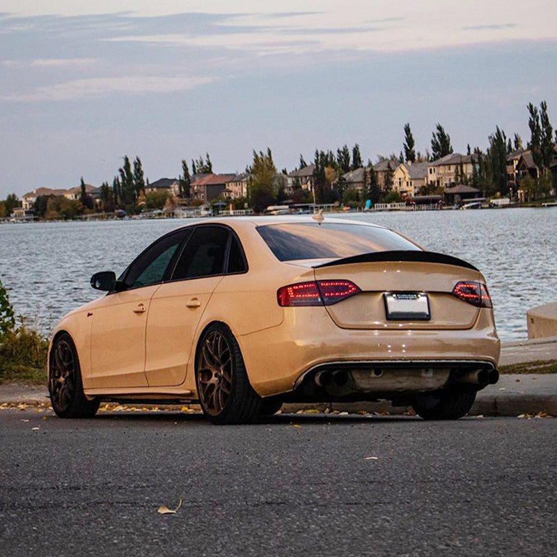 Rear Spoiler (for S4 2013-2016, Carbon) for Audi A4 B8 2007-2015 - image 5