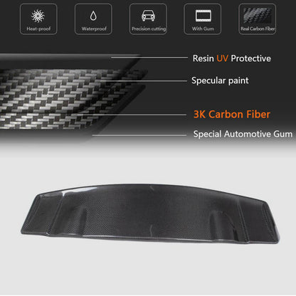 Spoiler V2 (for Base, Carbon) for Volkswagen Scirocco - image 5