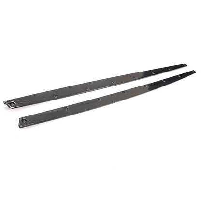 Side Skirt Extensions V1 (for F80, Carbon) for BMW 3 Series F-30/31/34 2012-2019 - image 5