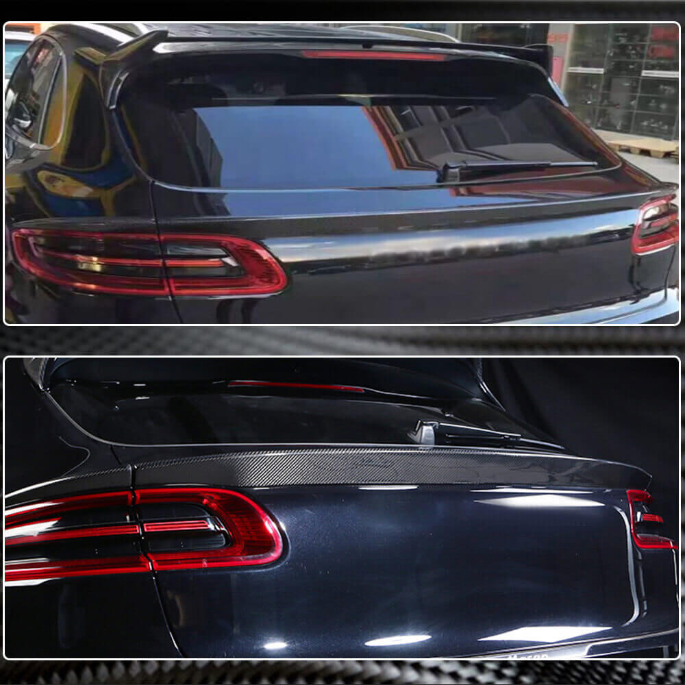 Lower spoiler (2014-2018, Carbon) for Porsche Macan 2014-2024 - image 5