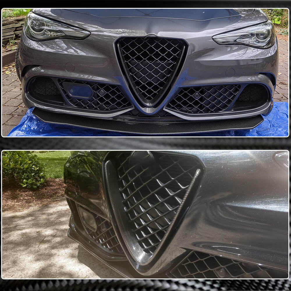 Grille trim (for Sport/Quadrifoglio) for Alfa Romeo Giulia 2016-2022 - image 5