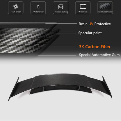 Spoiler V1 (for C190 2014-2019, Carbon) for Mercedes AMG GT C190/R190 2014-2022 - image 5