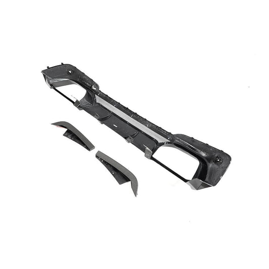Rear Bumper Diffuser V1 for F97 2018-2021, Carbon for BMW X3 G01 2018- - image 2