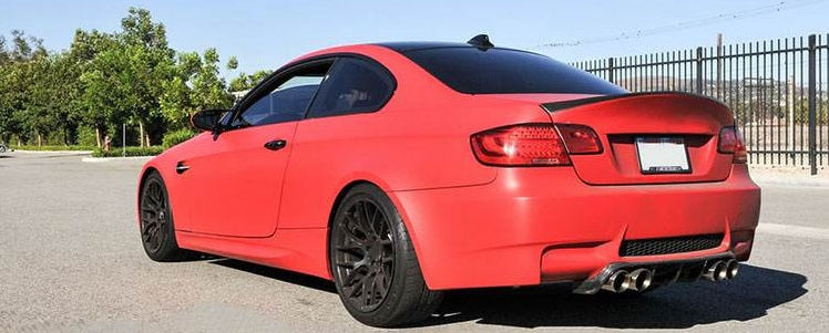 Rear Bumper Diffuser Carbon Fiber V5 (for E92/E93 M3) for BMW 3 series E-90/91/92/93 2005-2011 - image 5
