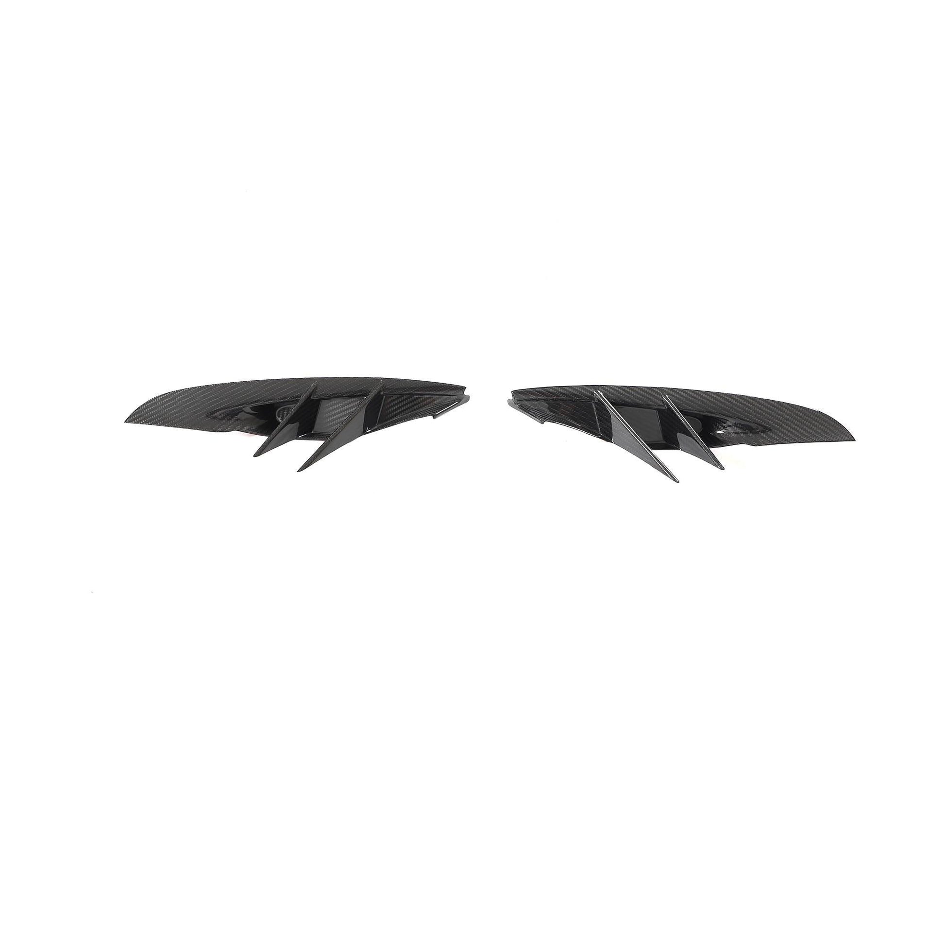 Covers on the front bumper (Carbon) for Toyota Supra 2019- - image 5