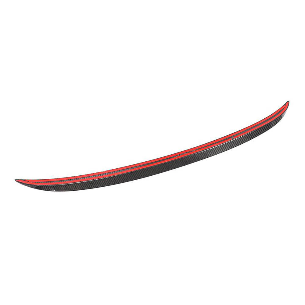 Rear Trunk Spoiler Carbon Fiber V8 (SD) for BMW 5 Series G30/31 2017-2023 - image 5
