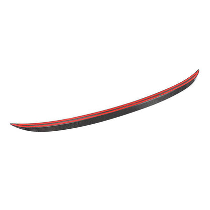 Rear Trunk Spoiler Carbon Fiber V8 (SD) for BMW 5 Series G30/31 2017-2023 - image 5