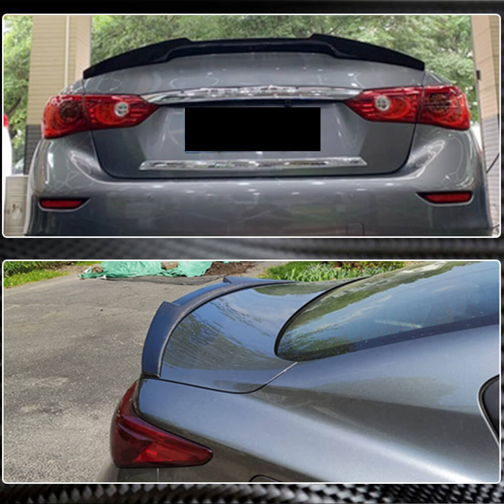 Spoiler V6 (for Q50, Carbon) for Infiniti Q50/Q60 2013-2024 - image 5