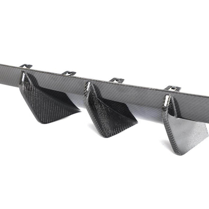 Rear Bumper Diffuser V3 (for G87, Carbon) for BMW 2 Series G42 2021- - image 5