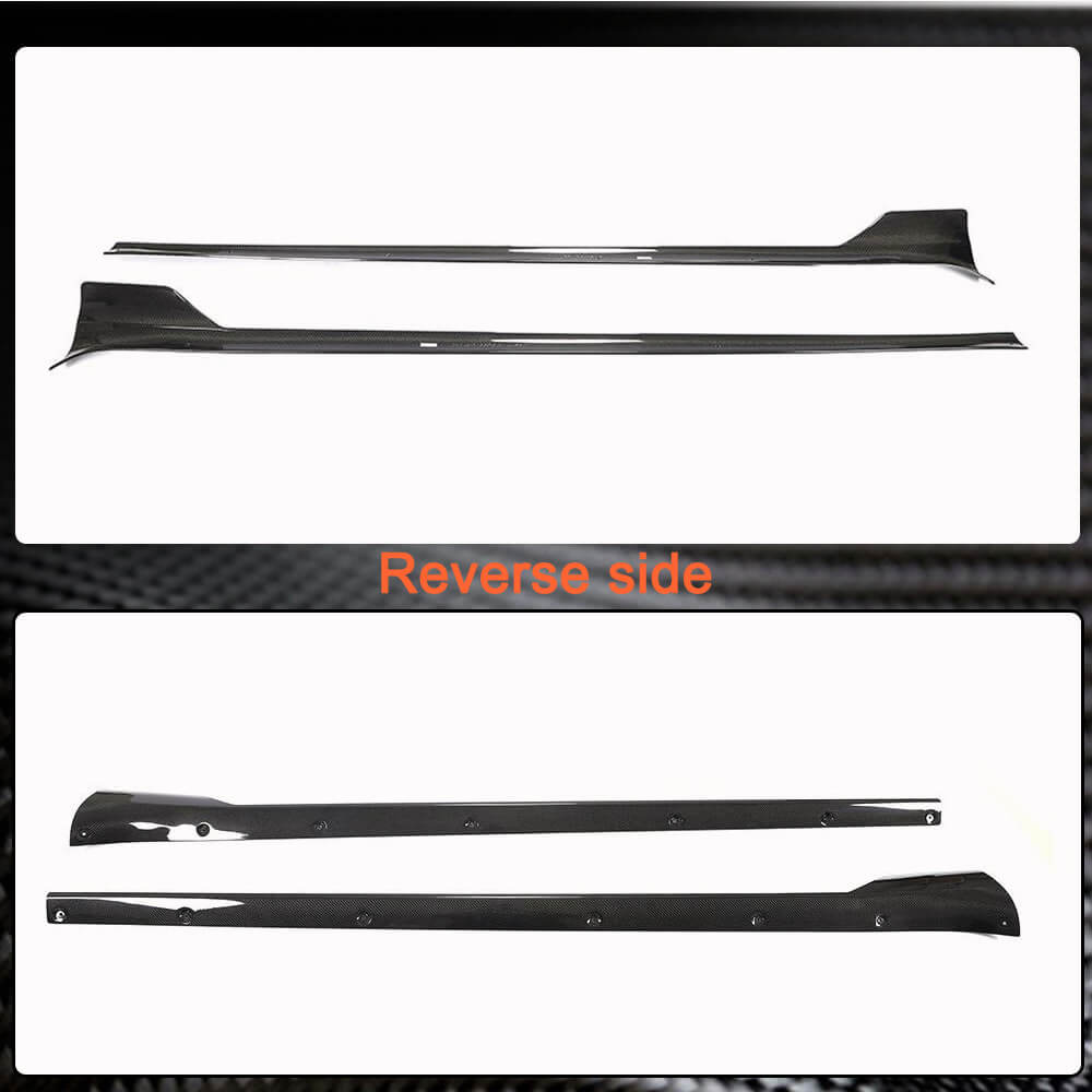 Door Sill Covers (2021+, Carbon) for Tesla Model S 2012– - image 5