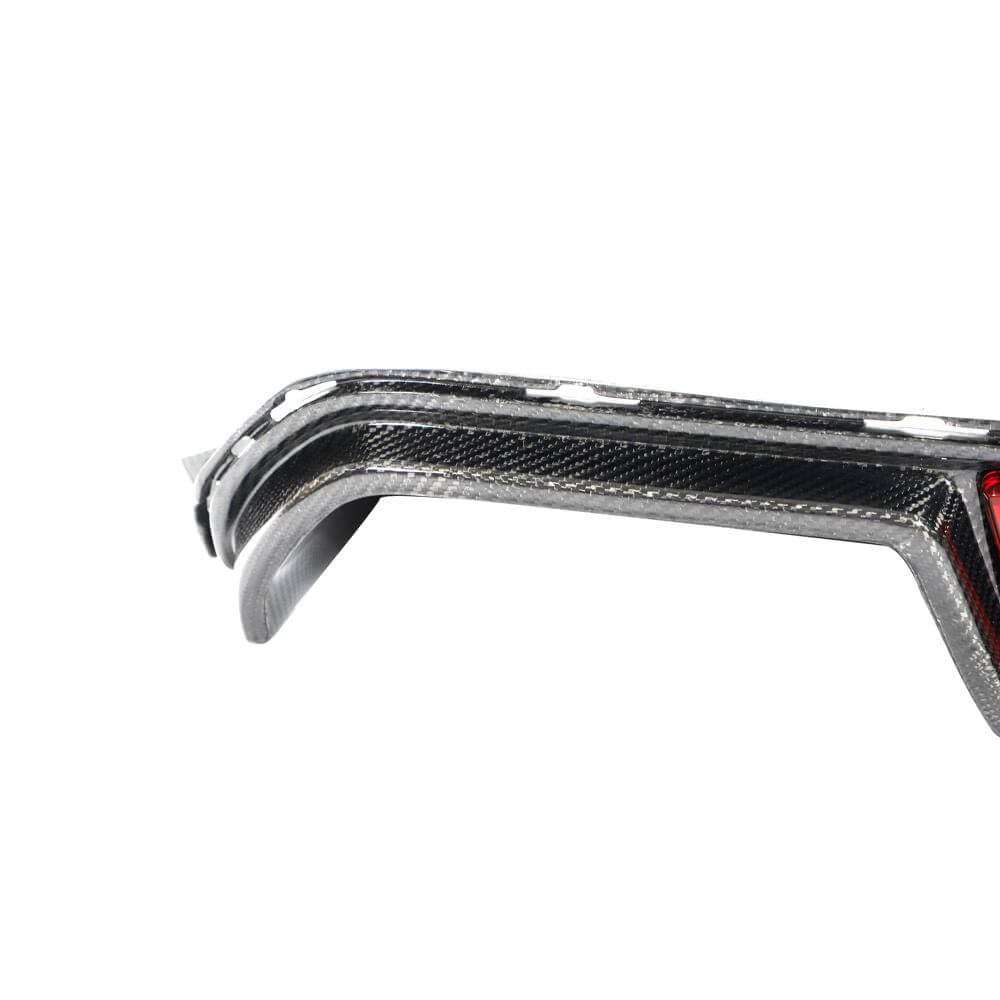 Rear bumper diffuser V2 (for M-Sport/M5 F90, Carbon) for BMW 5 Series G30/G31 2017-2023 - image 5