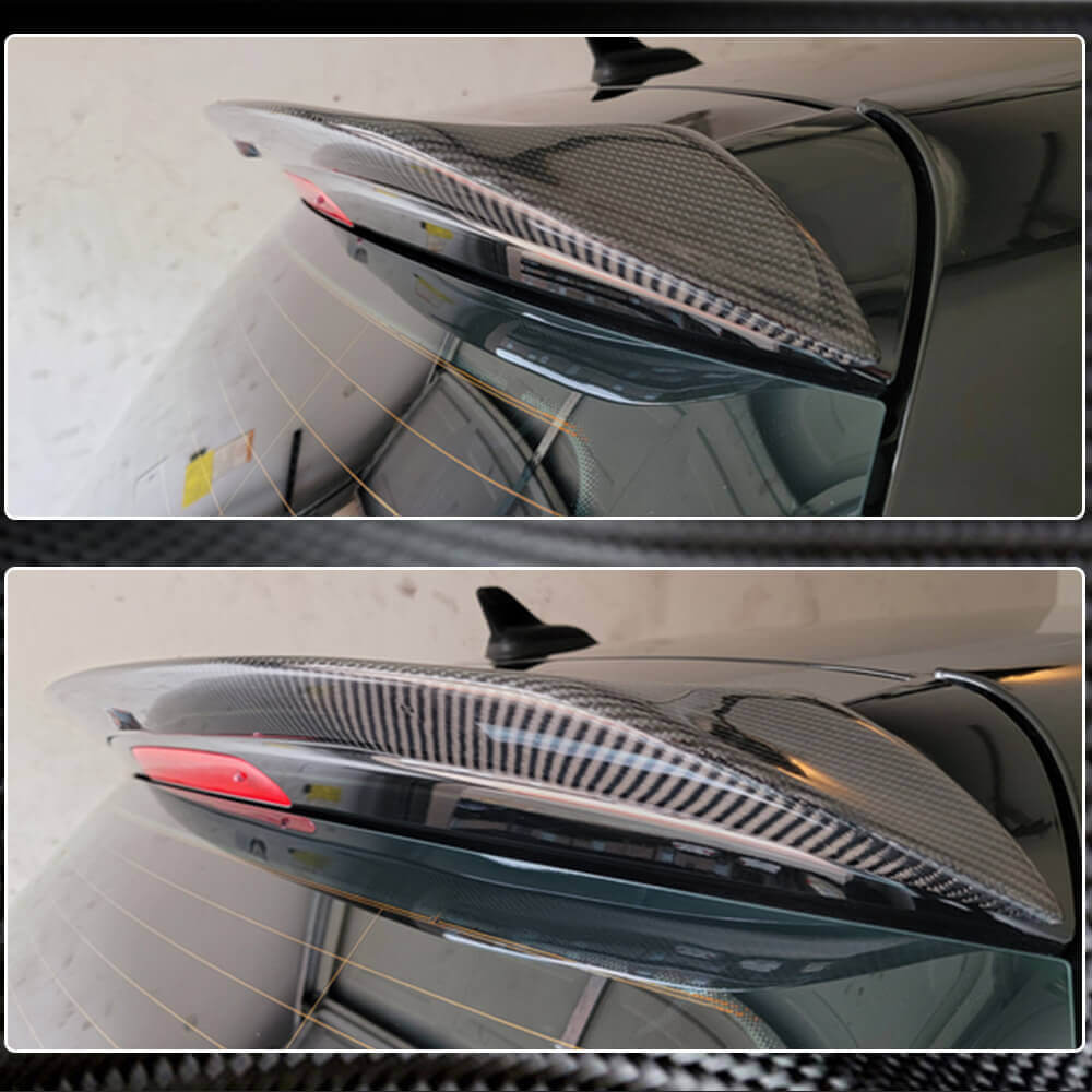 Spoiler V2 (for Base HB 2010-2013, Carbon) for Volkswagen Golf 6 - image 5