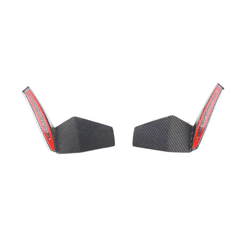 Front Bumper Flaps (2018-2022, Real Carbon) for BMW X5 G05 2019–2026 - image 5