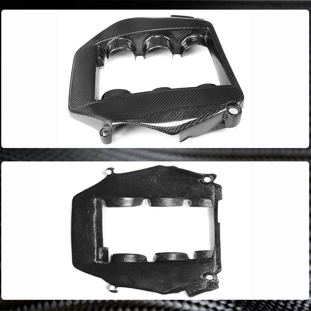 Engine cover (2009-2015, Carbon) for Nissan GT-R - image 5