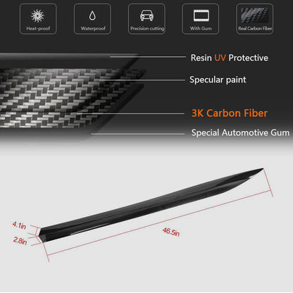Side sills (for 2011-2015, Carbon) for Lexus GS 2011-2020 - image 5