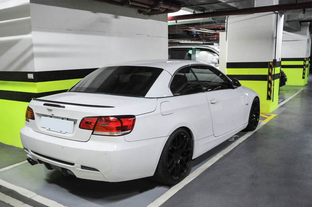 Rear Trunk Spoiler Carbon Fiber V2 (Convertible) for BMW 3 series E-90/91/92/93 2005-2011 - image 5