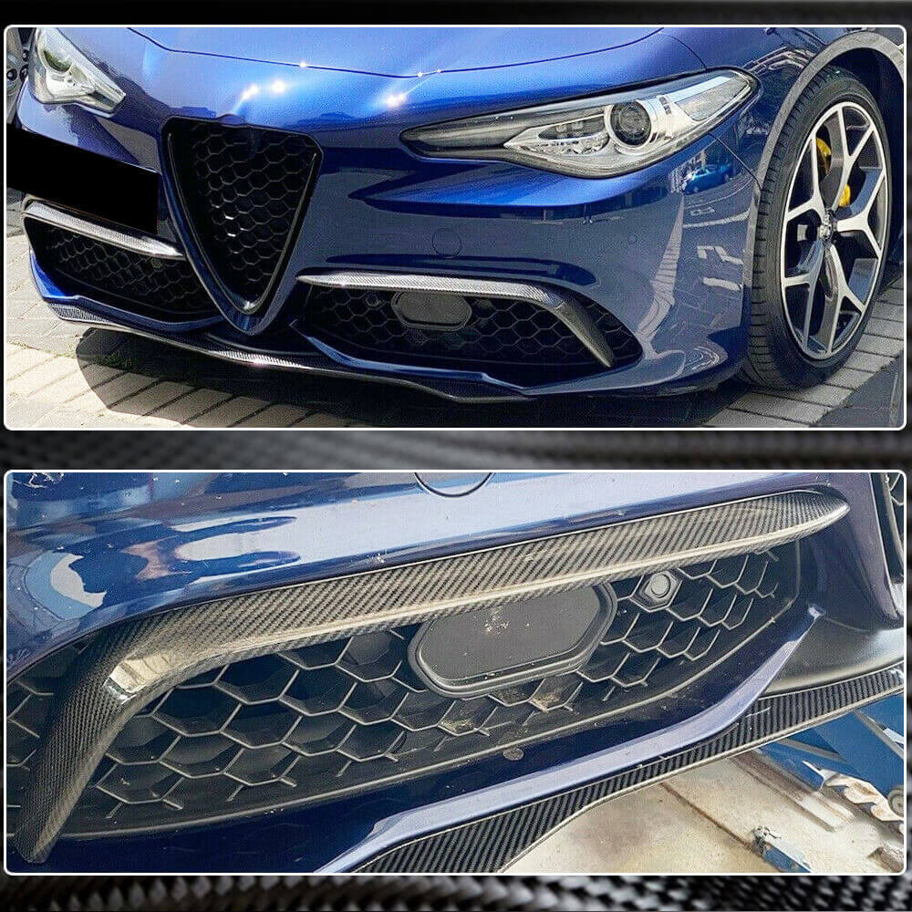 Fog Light Covers (for Sport, Carbon) for Alfa Romeo Giulia 2016-2022 - image 5