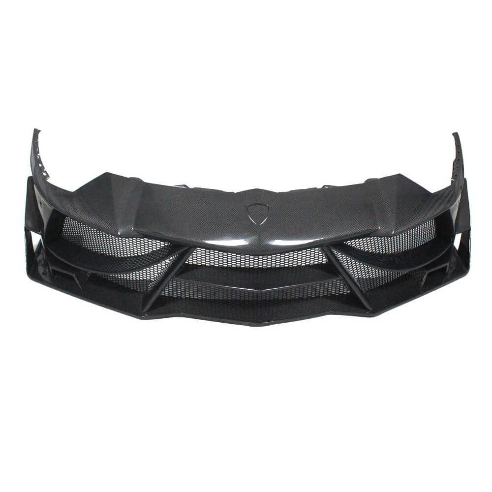Front Bumper Lip Carbon Fiber for Lamborghini Aventador - image 5