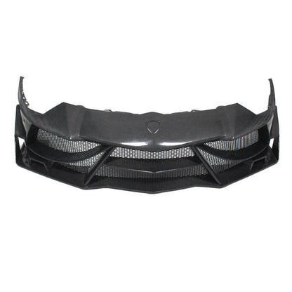 Front Bumper Lip Carbon Fiber for Lamborghini Aventador - image 5