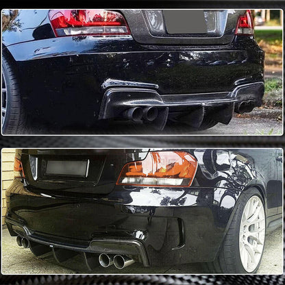 Rear Bumper Diffuser (for 1M E82, Carbon) for BMW 1 Series E81/82/87/88 2004-2011 - image 5