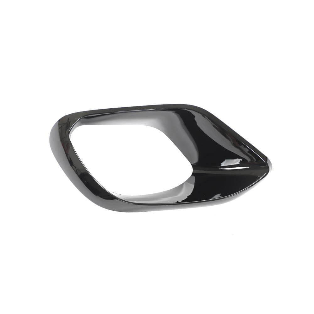 Front bumper extensions (for CLA45 AMG 2019-2022, ABS) for Mercedes CLA C118 2019- - image 5