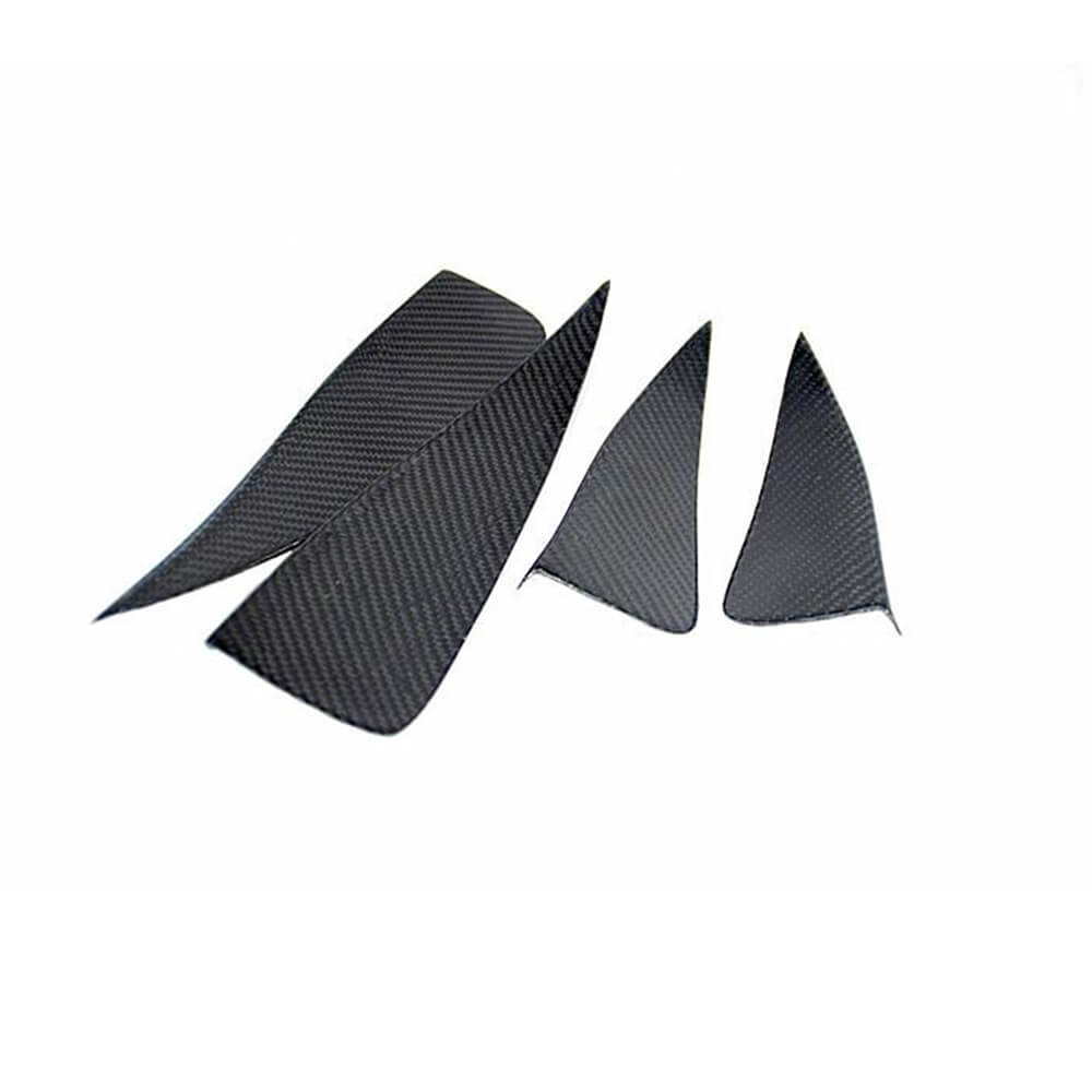 Front bumper lip (for S-Line Sedan 2017-2020, Carbon) for Audi A3 2012-2020 - image 5