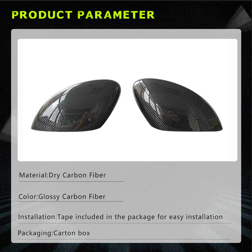 Mirror Covers (Carbon) for Ford Mustang E-mach 2020- - image 5