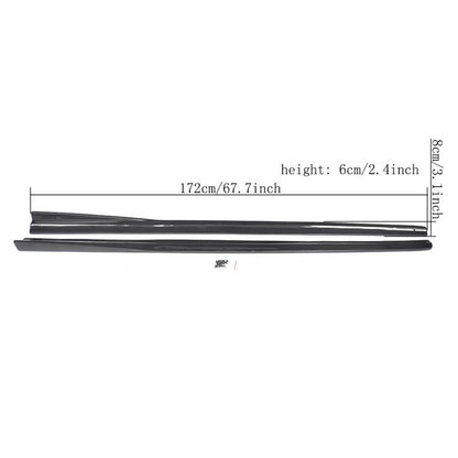 Side Skirts V1 (Carbon) for Audi ТТ 2006-2014 - image 5