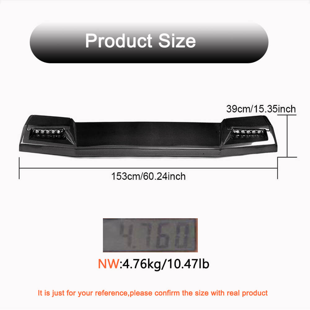 Rear Spoiler BRB-Design (Carbon) for Mercedes G сlass W463 1990-2018 - image 5