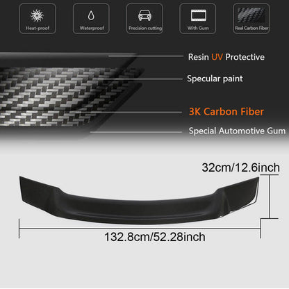 Spoiler V3 (Carbon) for Mercedes S-class W222 - image 5