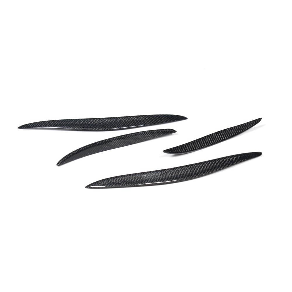 Rear bumper trims (for S-Line SD 2012-2016, Carbon) for Audi A3 2012-2020 - image 5