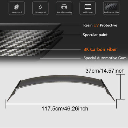 Spoiler V1 (Carbon) for Mercedes GLA X156 2014-2019 - image 5